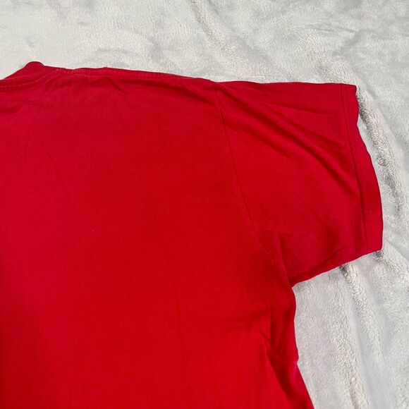 Vtg Chicago Bulls T Shirt Made In USA Michael Jordan Mens L Spellout Graphic - Picture 13 of 15